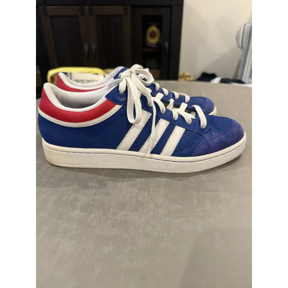 Adidas Americana Low OG 677712 Mens 9.5 Royal Blue Red White Sneakers 2008